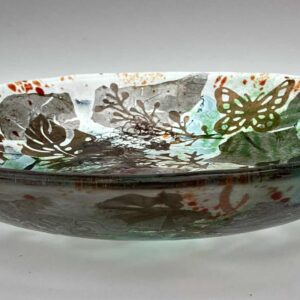 Forest Floor Glass Bowl