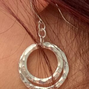 Silver Hoop Earrings