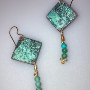 Coral Sea with Turquoise beads