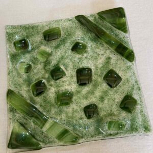 Rainforest Canopy Glass Plate