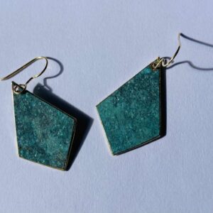 Patinated Kite Earings