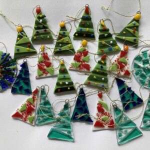 Handmade Glass Christmas Decorations